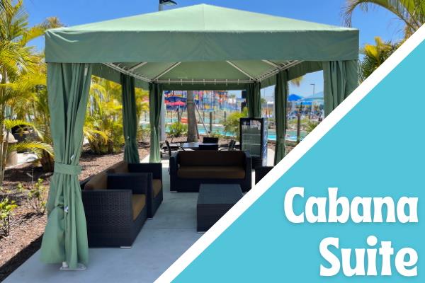Island H2O Cabana Suite Flash Sale on season pass 4-pack