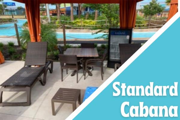 Island H2O Water Park Standard cabana Flash Sale on season pass 4-pack
