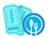 1 tickets icon