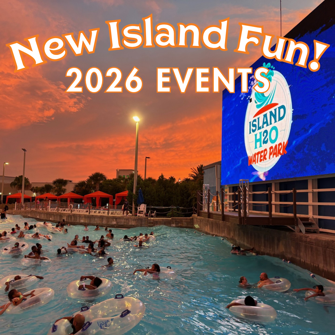 island h20 aerial drone shot