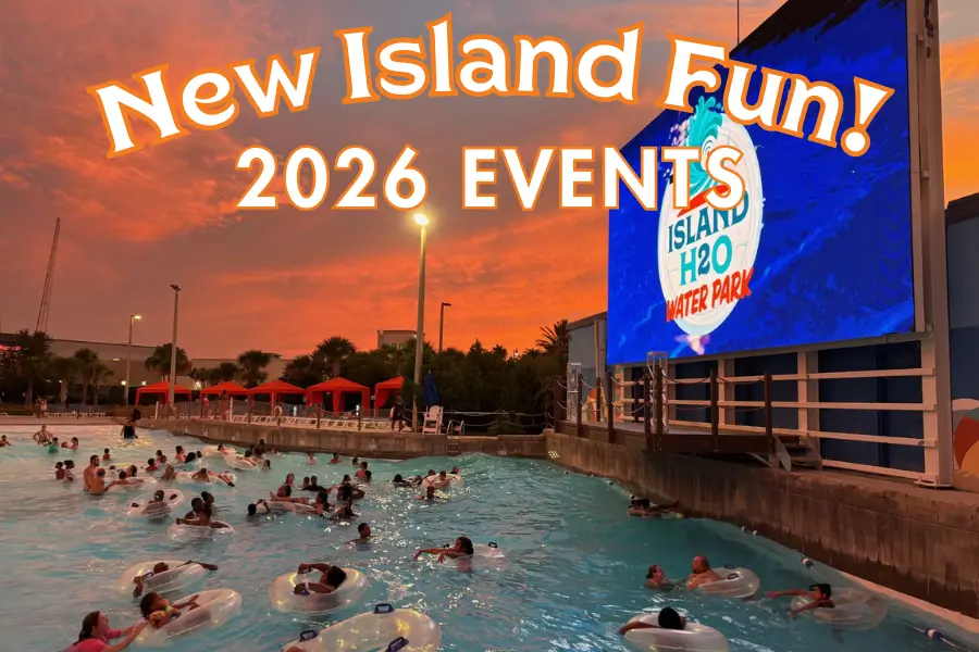 New Island Fun! 2026 Events