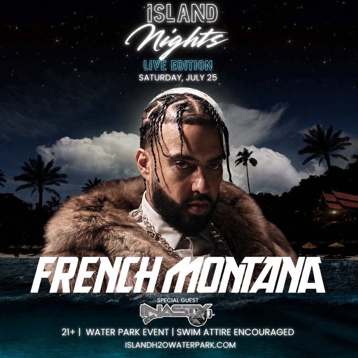Rick Ross at Island H2O Water Park on Saturday, May 16, 2026