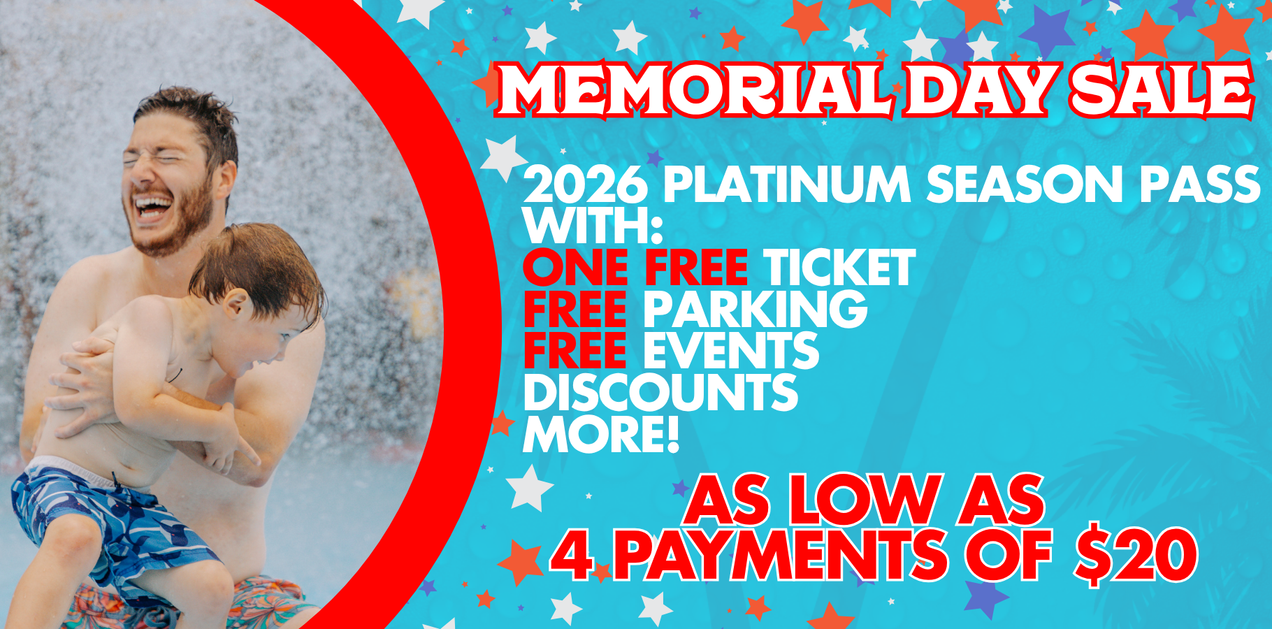 Splash Pass: Season Pass with Unlimited Visits, only $59.99. Hurry, offer ends soon!