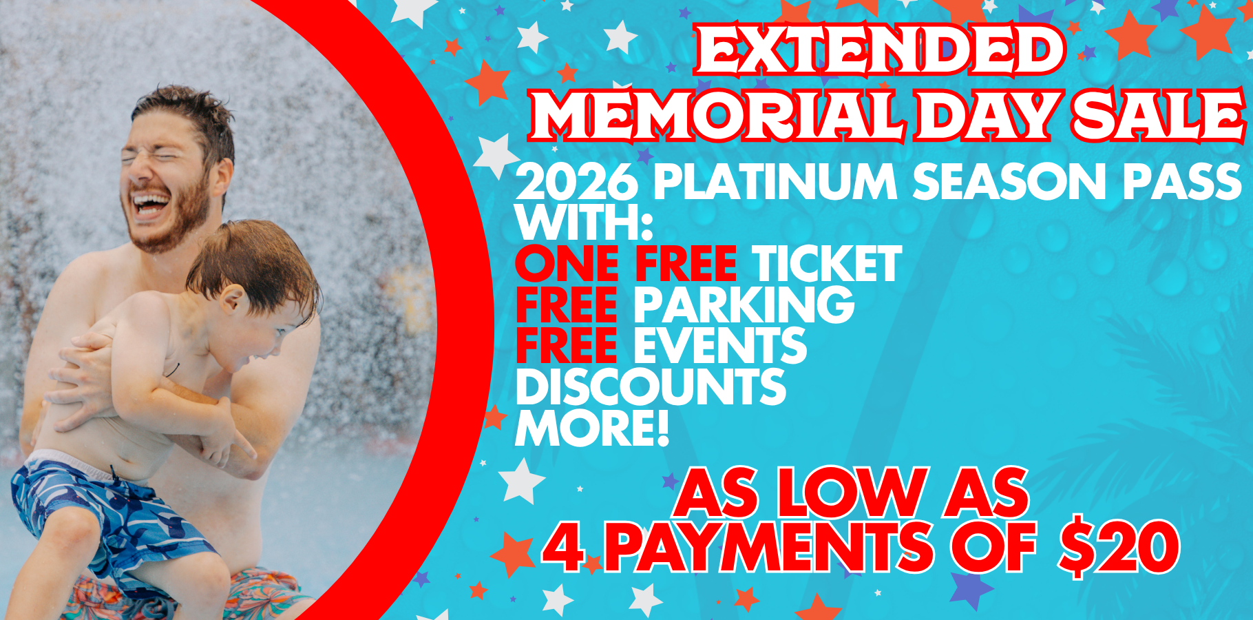 Splash Pass: Season Pass with Unlimited Visits, only $59.99. Hurry, offer ends soon!