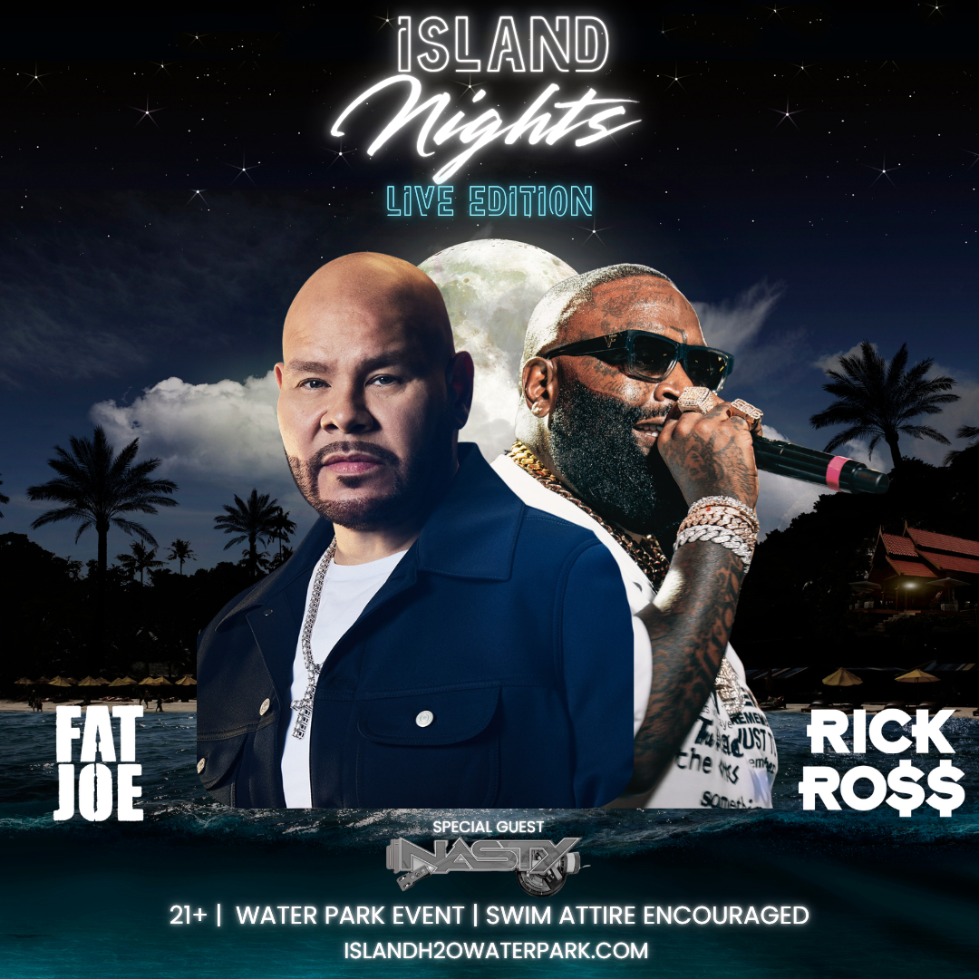 Fat Joe at Island H2O Water Park on Saturday, August 15, 2026