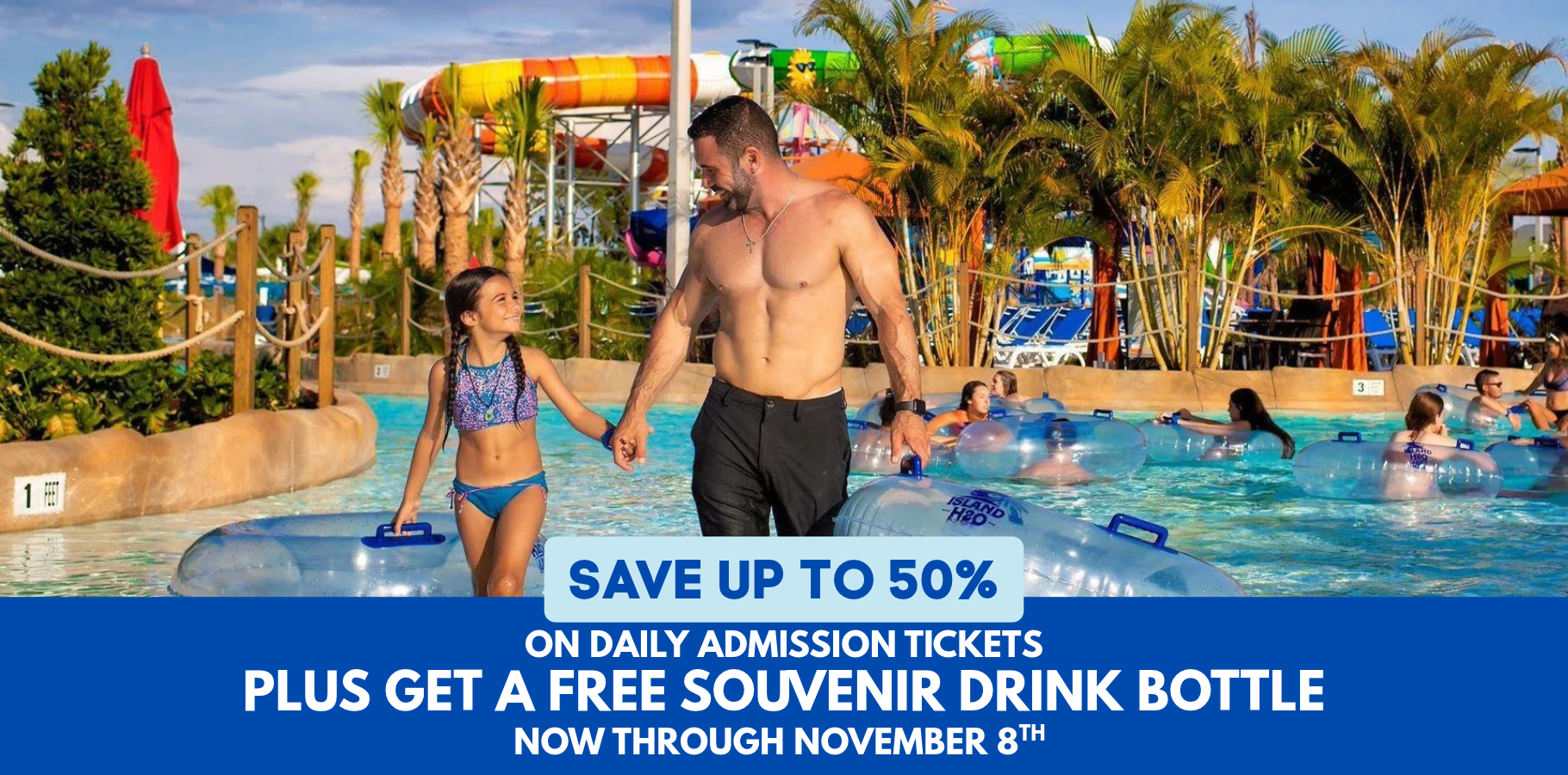 Save over 50% on tickets & passes